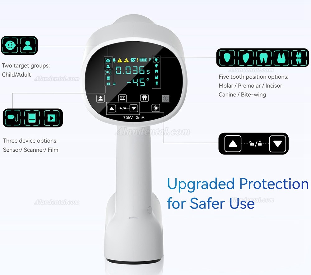 Woodpecker Mini Ray Portable Dental X ray Machine Handheld Unit Intraoral Imaging Xray System